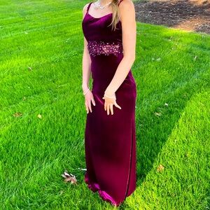 Formal Velvet Gown